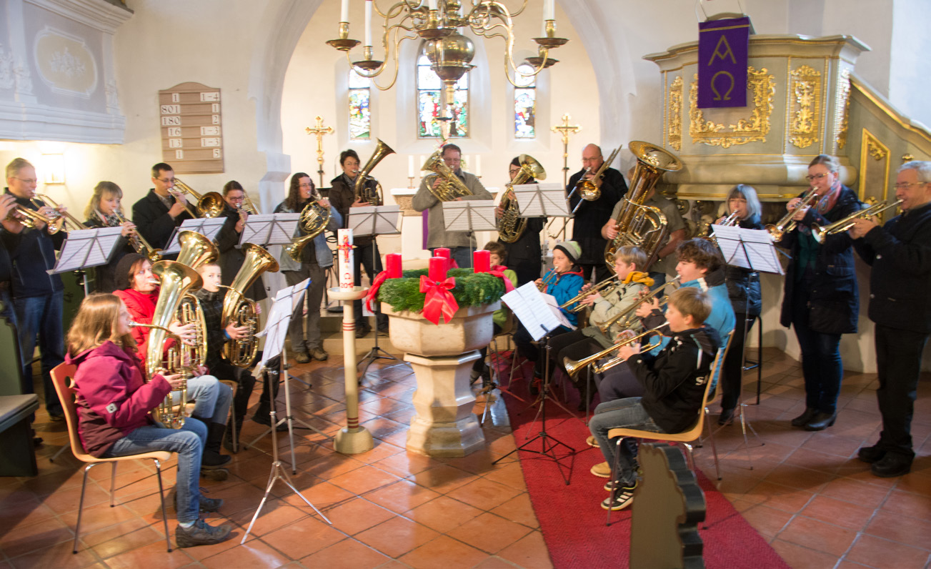 Posaunenchor Neuanfang und Ehrungen
